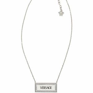 Versace Silver Medusa Pendant Necklace